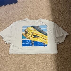 Men’s large reel life tshirt